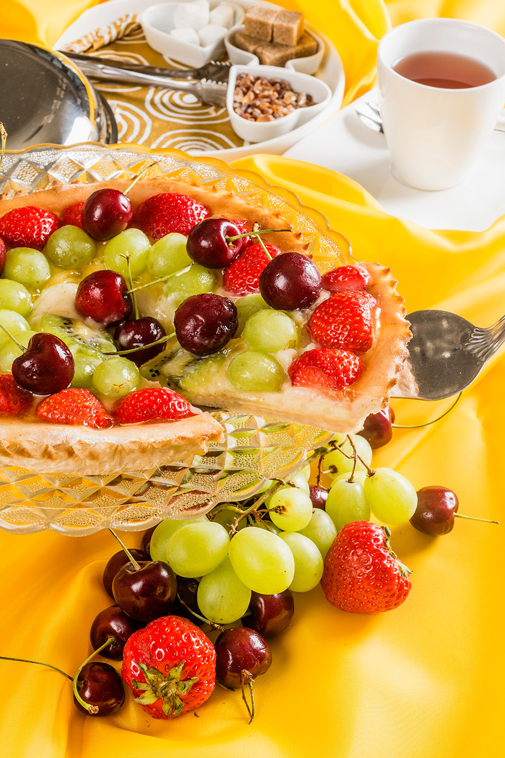 Glutenvrije Fruittaart