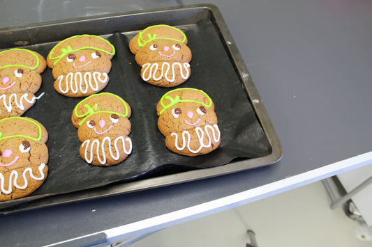 Heerlijke glutenvrije en lactosevrije zwarte piet speculaas
