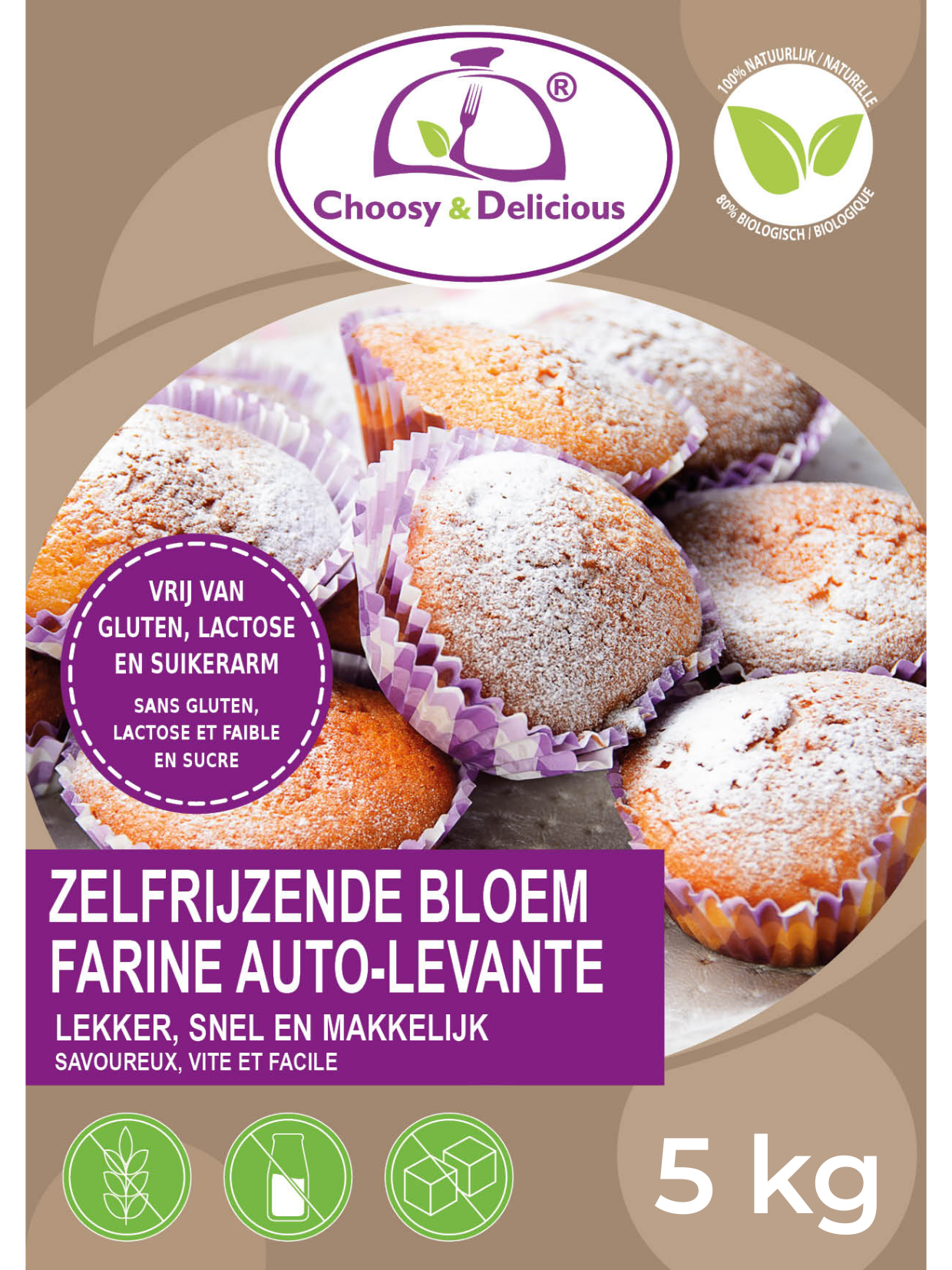 Zelfrijzende Glutenvrije Bloem | Perfect voor Cake & Koekjes | Bakken zonder Gluten