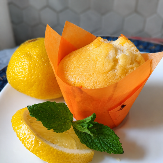 Gluten- en lactosevrije citroen cakeje