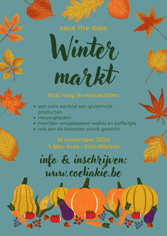 Glutenvrije Wintermarkt  georganiseerd door VCV