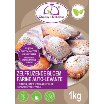 Zelfrijzende Glutenvrije Bloem | Perfect voor Cake & Koekjes | Bakken zonder Gluten